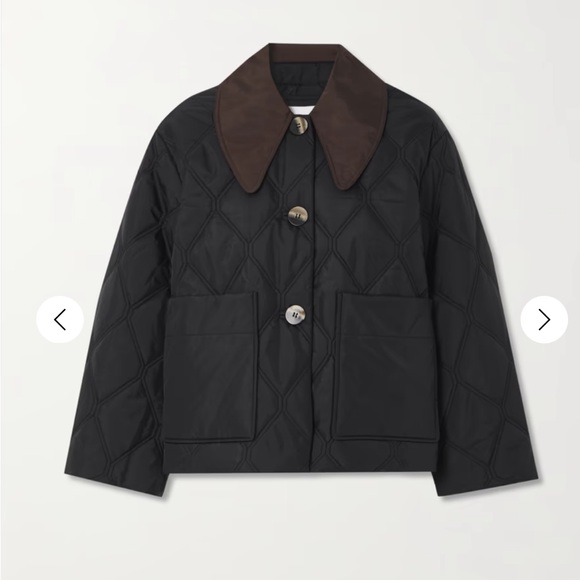 Ganni Jackets & Blazers - GANNI
Two-tone quilted ripstop jacket